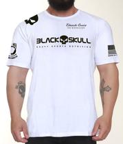Camiseta dry fit black skull - CAVEIRA PRETA
