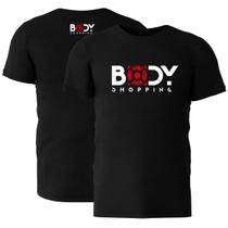 Camiseta Dry Fit - Bodyshopping (tradicional - Preto M)