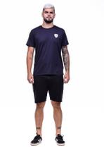 Camiseta dry fit escudo londrina masc. preto