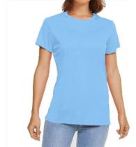 Camiseta Dry Fit Feminina Athletix Premium Azul Claro