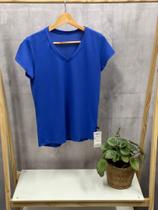 Camiseta Dry Fit Feminina Azul Royal