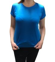 Camiseta Dry Fit Feminina Fitness 100% Poliester Academia Treino Corrida