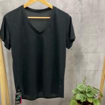 Camiseta Dry Fit Feminina Preta