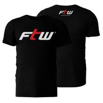 Camiseta dry fit - ftw (logo - preto p)