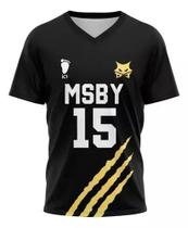 Camiseta Dry Fit Karasuno Haikyu Msby 15