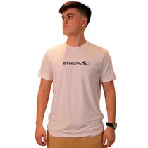 Camiseta Dry Fit Masculina Logo Branca