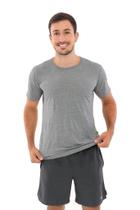 Camiseta Dry Fit Masculina Poliamida Mescla
