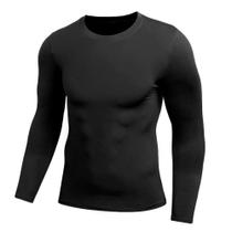 Camiseta Dry Fit Proteção UVA UVB Camisa Manga Longa Masculina Esportiva Alta Transpiração Macia