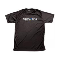 Camiseta Dry Fit - Tamanho G Preta - Probiótica Camiseta Dry Fit - Tamanho G Preta - Probiótica