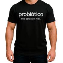 Camiseta Dry-Fit - Tamanho P Cinza - Probiótica Camiseta Dry-Fit - Tamanho P Cinza - Probiótica