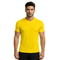 Camiseta Dry Fit Unissex Lisa Básica Esportiva Treino Academia Cores Brasil