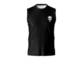 Camiseta Dry Regata Sport Confort UV Punisher V4 - Loja Nerd