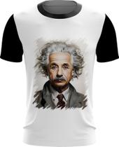 Camiseta Dryfit Albert Einstein Físico Brilhante Gênio 1 - Kasubeck Store