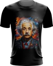 Camiseta Dryfit Albert Einstein Físico Brilhante Gênio 2 - Kasubeck Store