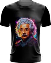 Camiseta Dryfit Albert Einstein Físico Brilhante Gênio 3 - Kasubeck Store