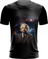Camiseta Dryfit Albert Einstein Físico Brilhante Gênio 9 - Kasubeck Store
