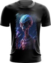Camiseta Dryfit Alien ET Fumando Alienígena 3