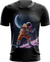 Camiseta Dryfit Astronauta Dance Vaporwave 3