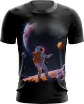 Camiseta Dryfit Astronauta Dance Vaporwave 5