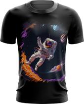 Camiseta Dryfit Astronauta Dance Vaporwave 8