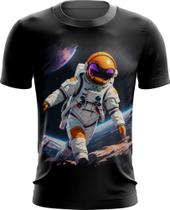 Camiseta Dryfit Astronauta Dance Vaporwave 9