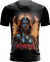 Camiseta Dryfit Athena Deusa da Sabedoria Mitologia Grega 1 Camiseta Dryfit Athena Deusa da Sabedoria Mitologia Grega 1
