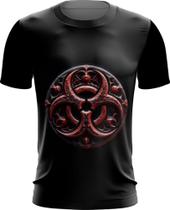 Camiseta Dryfit Biohazard Perigo Biológico Stay Away 7