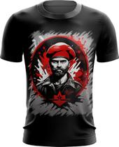 Camiseta Dryfit Boina Comunista Vermelha 8