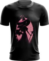 Camiseta Dryfit Bruxa Halloween Rosa 14