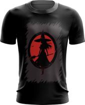 Camiseta Dryfit Bruxa Halloween Vermelha 1