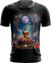 Camiseta Dryfit Buda Universo Lótus Imortalidade 10 Camiseta Dryfit Buda Universo Lótus Imortalidade 10