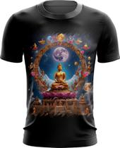 Camiseta Dryfit Buda Universo Lótus Imortalidade 4 Camiseta Dryfit Buda Universo Lótus Imortalidade 4
