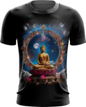 Camiseta Dryfit Buda Universo Lótus Imortalidade 5 Camiseta Dryfit Buda Universo Lótus Imortalidade 5