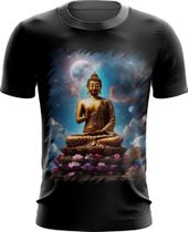 Camiseta Dryfit Buda Universo Lótus Imortalidade 6 Camiseta Dryfit Buda Universo Lótus Imortalidade 6