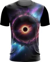 Camiseta Dryfit Buraco Negro Black Hole Space 4
