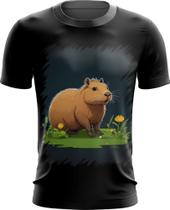 Camiseta Dryfit Capivara do Bem Animalzinho 1 Camiseta Dryfit Capivara do Bem Animalzinho 1