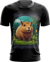 Camiseta Dryfit Capivara do Bem Animalzinho 12 Camiseta Dryfit Capivara do Bem Animalzinho 12
