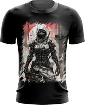 Camiseta Dryfit Ciborgue Ninja Robô Espreita 12