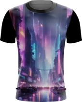 Camiseta Dryfit Cidade Futurística Cyber City Future 4