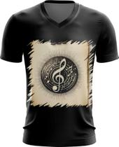 Camiseta Dryfit Clave de Sol Música Arte 1 V