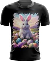 Camiseta Dryfit Coelhinho da Páscoa com Ovos de Páscoa 2