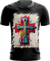 Camiseta Dryfit da Cruz de Jesus Igreja Fé 11