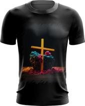 Camiseta Dryfit da Cruz de Jesus Igreja Fé 26