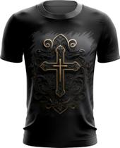Camiseta Dryfit da Cruz de Jesus Igreja Fé 4 Camiseta Dryfit da Cruz de Jesus Igreja Fé 4