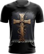 Camiseta Dryfit da Cruz de Jesus Igreja Fé 45 - Kasubeck Store