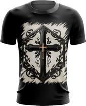 Camiseta Dryfit da Cruz de Jesus Igreja Fé 5