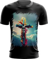 Camiseta Dryfit da Cruz de Jesus Igreja Fé 7 - Kasubeck Store