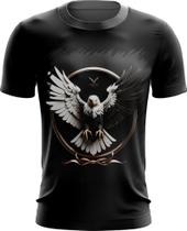 Camiseta Dryfit de Águia Asas Coragem Visão 2