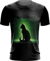 Camiseta Dryfit de Gato Oráculo Hacker Binário Mat 5