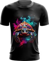 Camiseta Dryfit de Tartaruga Marinha Neon Style 6